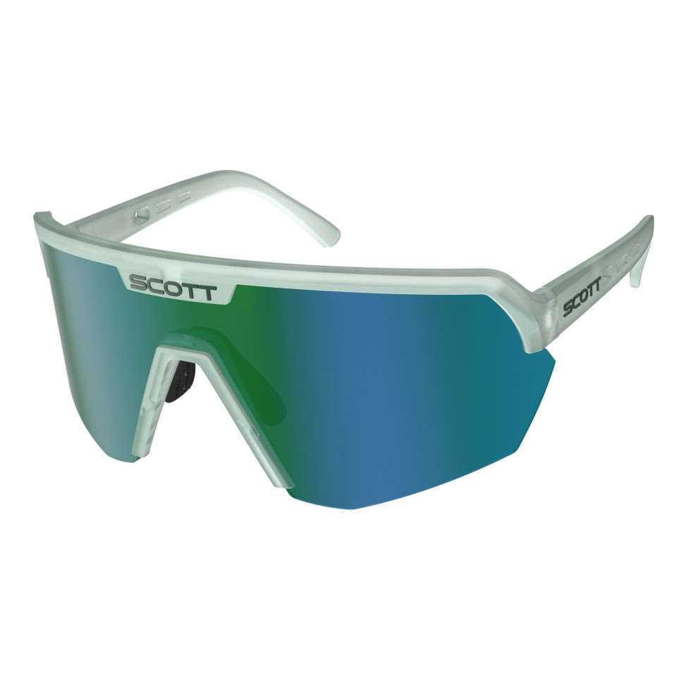 очки scott sport shield, mineral blue green chrome