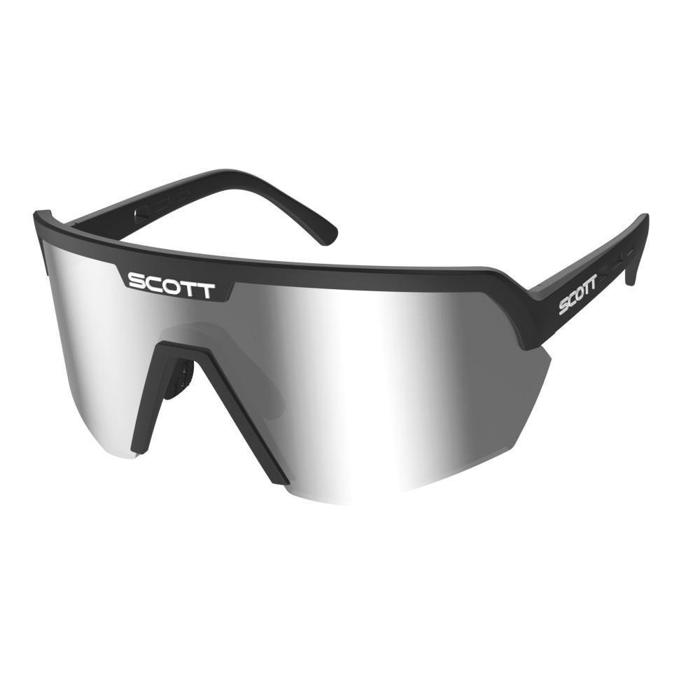 очки scott sport shield ls, black grey light sensitive
