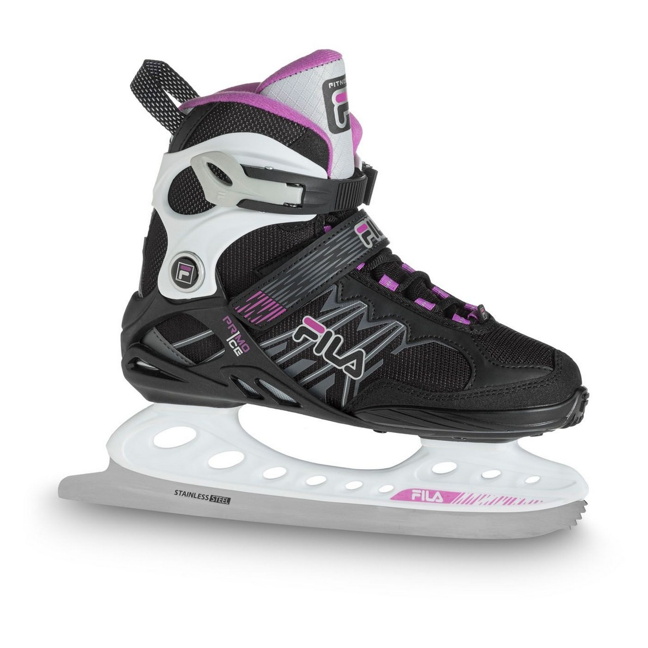 Коньки женские Fila Primo Ice Lady, black/gry/magenta