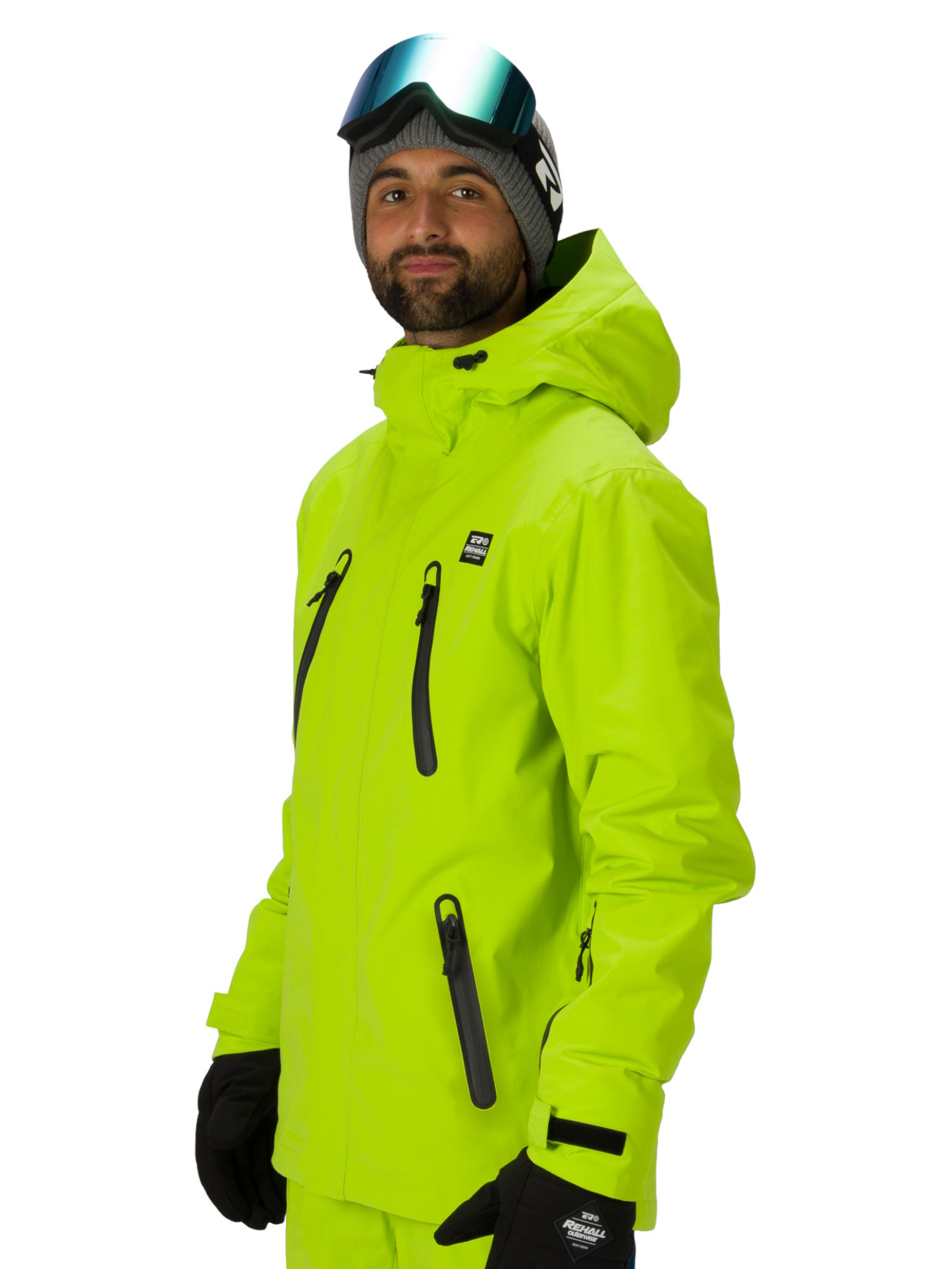 Куртка мужская Rehall Peak-R lime