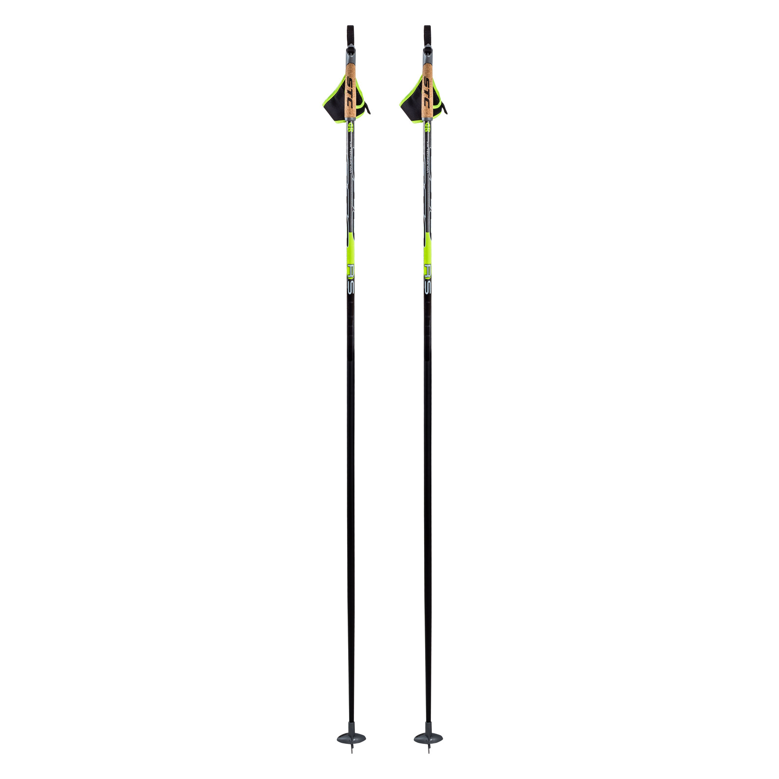 Палки для беговых лыж STC мод RS 100% Carbon