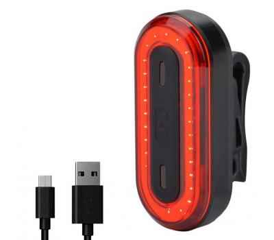Фонарь задний Briviga USB 40 EBL-3305, 100 Лм, 400 мАч
