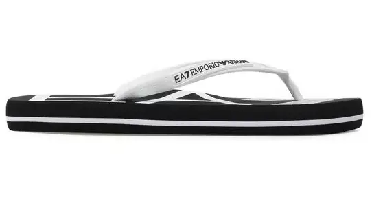 Сланцы женские EA7 Emporio Armani XCQ004 black/white