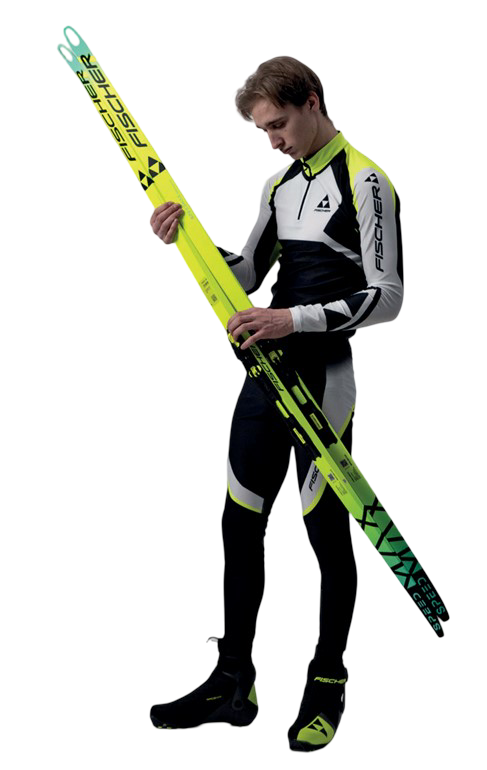 Костюм Fischer Nordic черный/лимонный