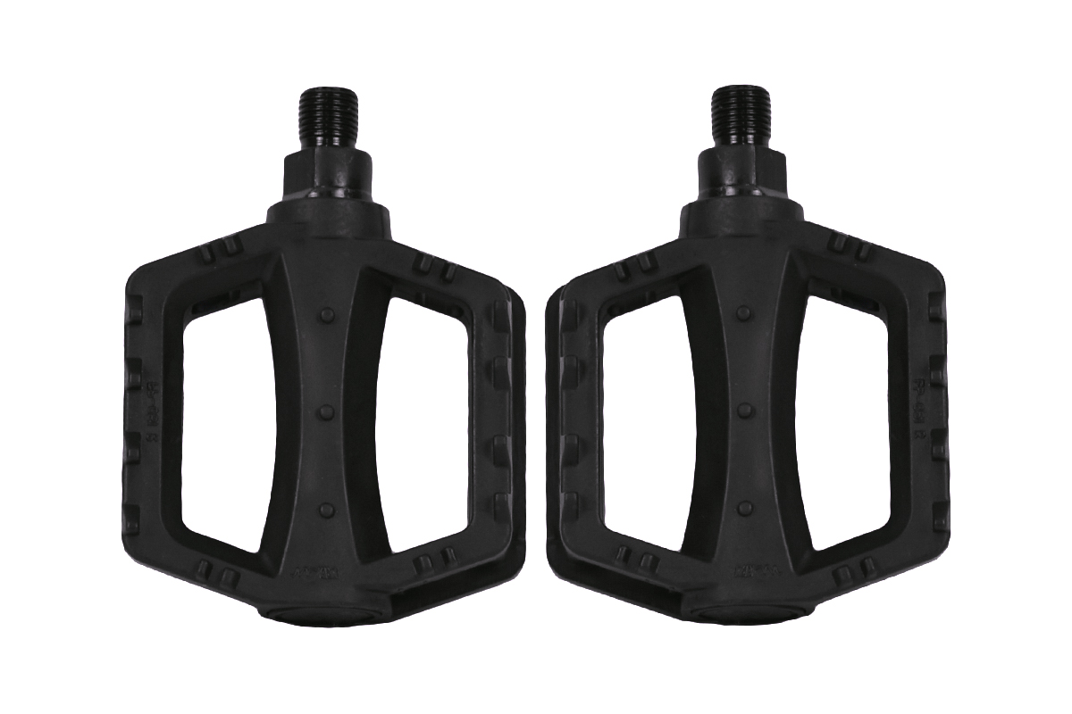 Педали Feimin FP-651, 95*78мм, 1\2" моноблок пластик, 12мм, (детские)