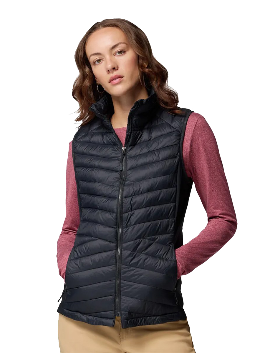Жилет женский Columbia Powder Pass III Hybrid Vest черный