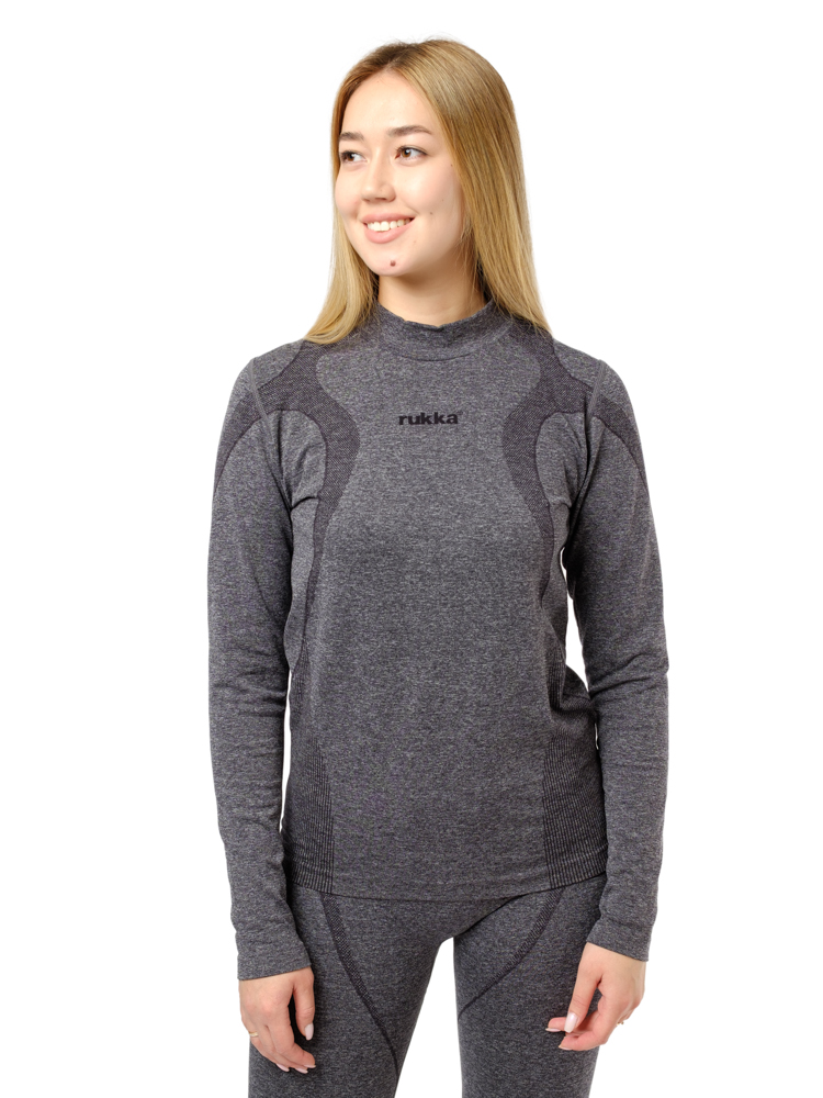 Термобелье кофта женская Rukka Tira серый 