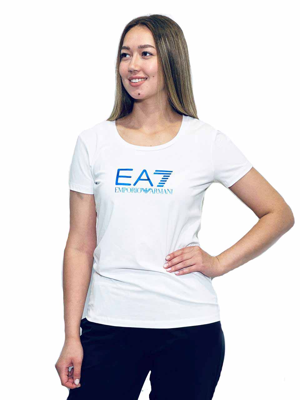 Футболка женская EA7 Emporio Armani 8NTT66 W