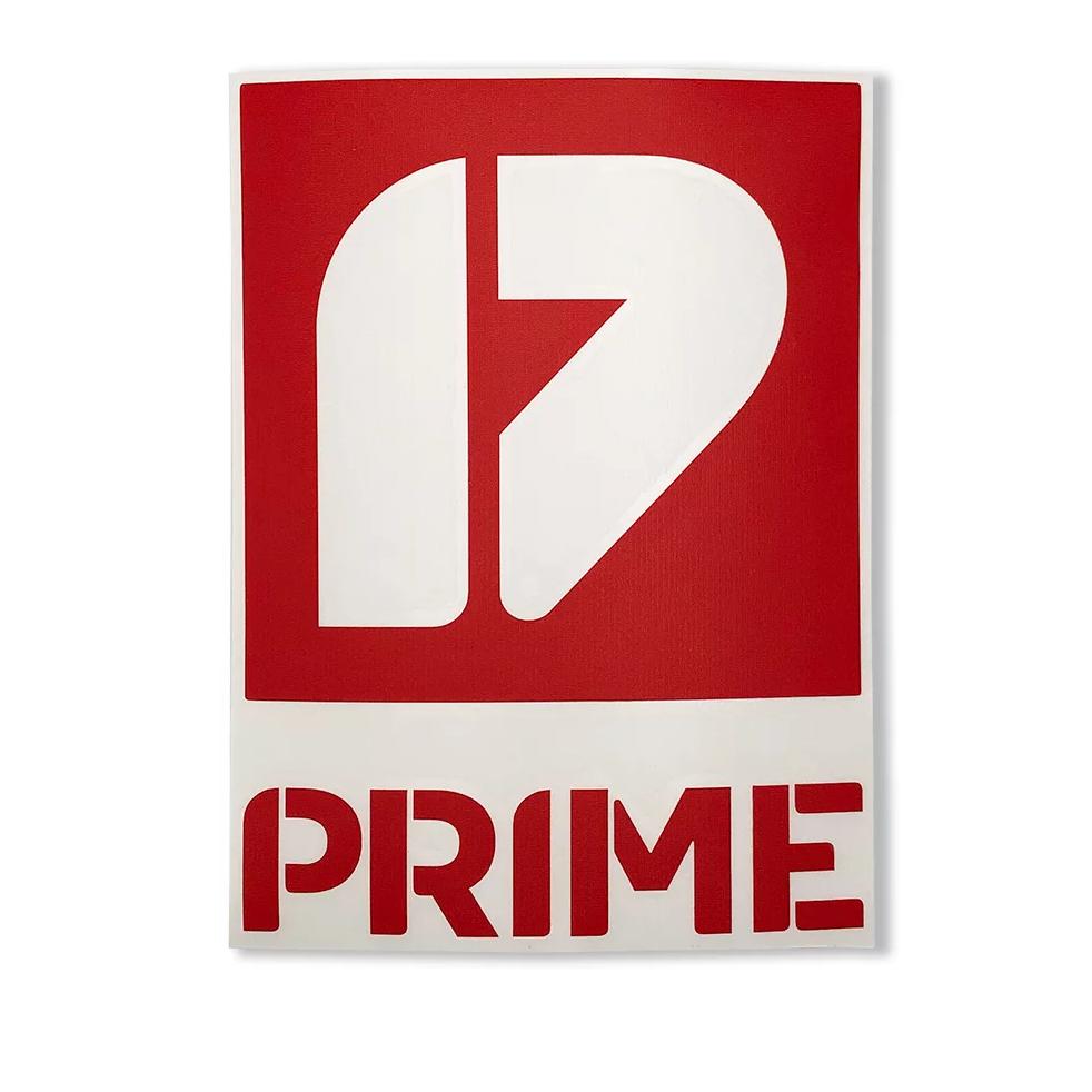 Стикер на сноуборд Prime 19*13 (красный)