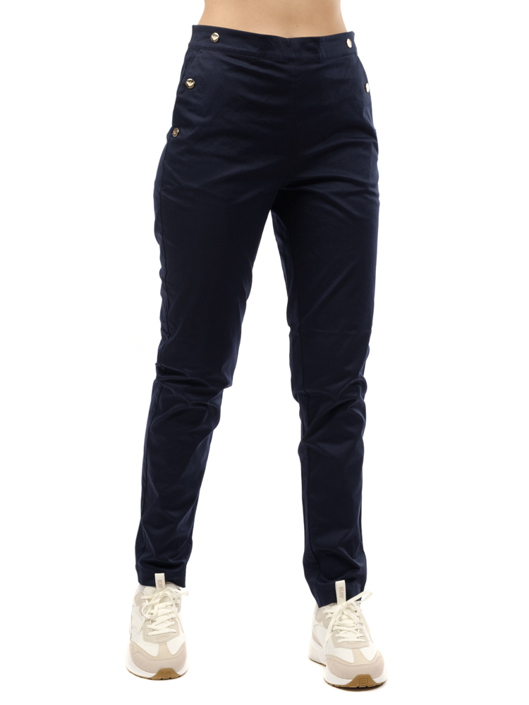 Брюки женские EA7 Emporio Armani 3DTP01 navy blue