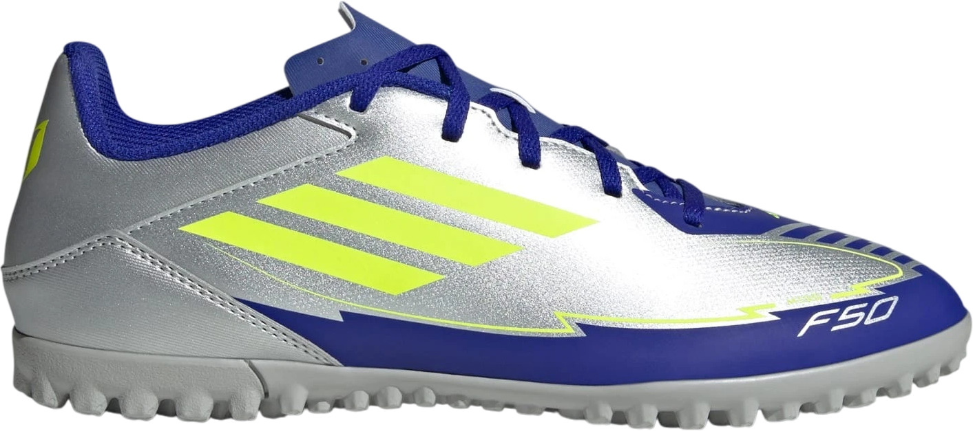 Бутсы мужские Adidas F50 Club TF Messi серый