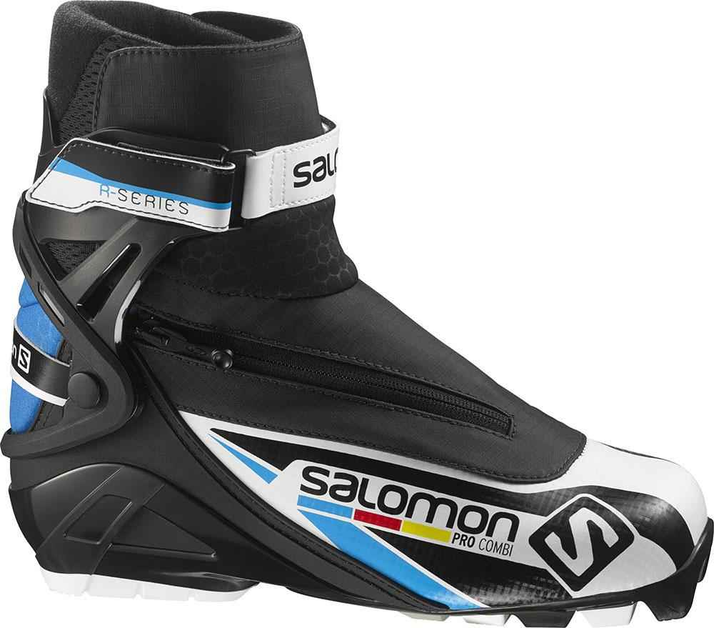 ботинки для беговых лыж salomon pro combi prolink