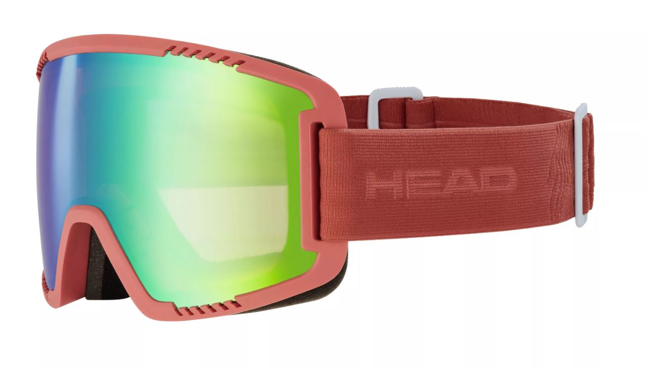 очки маска для горных лыж head contex m, green/quartz 