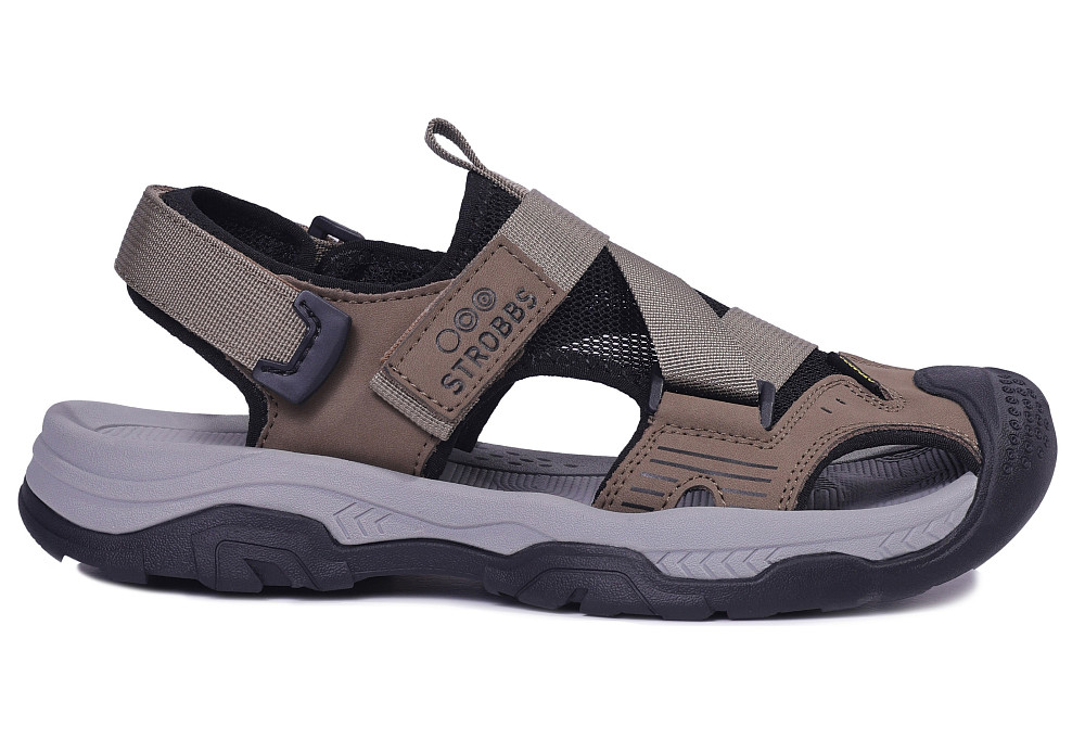 Сандалии мужские Strobbs C3714 коричневый
