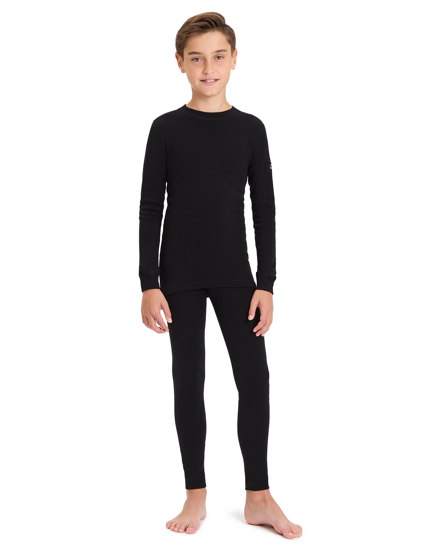 Термобелье костюм детский Norveg Soft JR черный