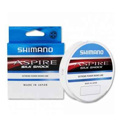 леска shimano aspire silk shock 150м прозрачн. 0.10мм 1.2кг