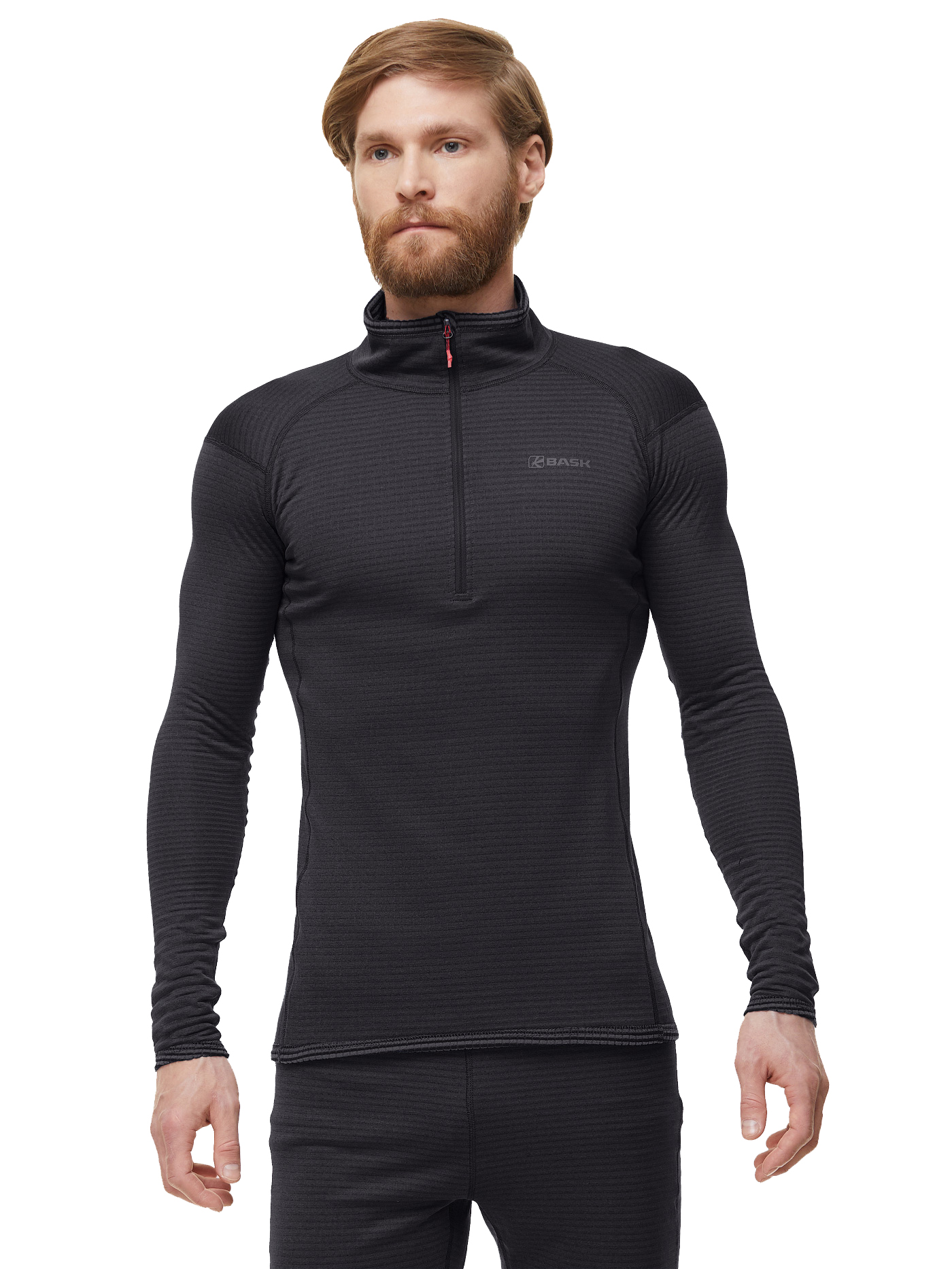 Термобелье кофта мужская Bask Grid V2 черный