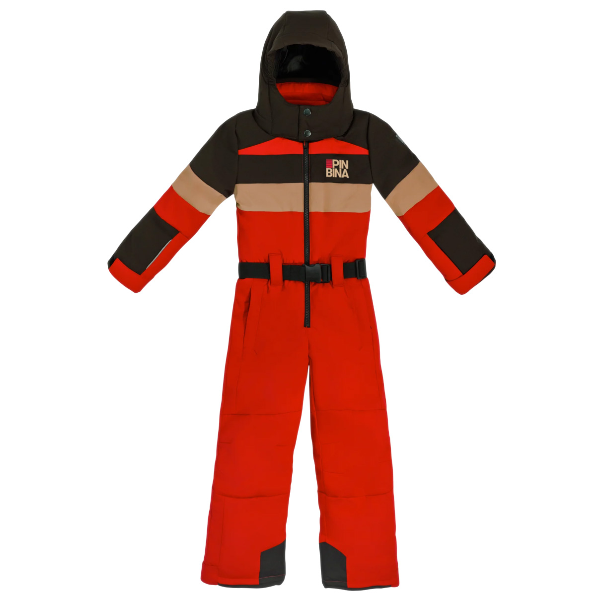 Комбинезон детский PinBina JBO01 красный/черный