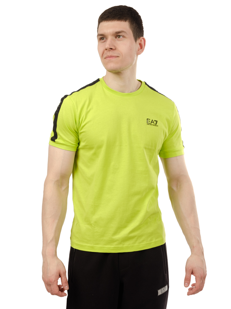 Футболка мужская EA7 Emporio Armani 3DPT35 lime