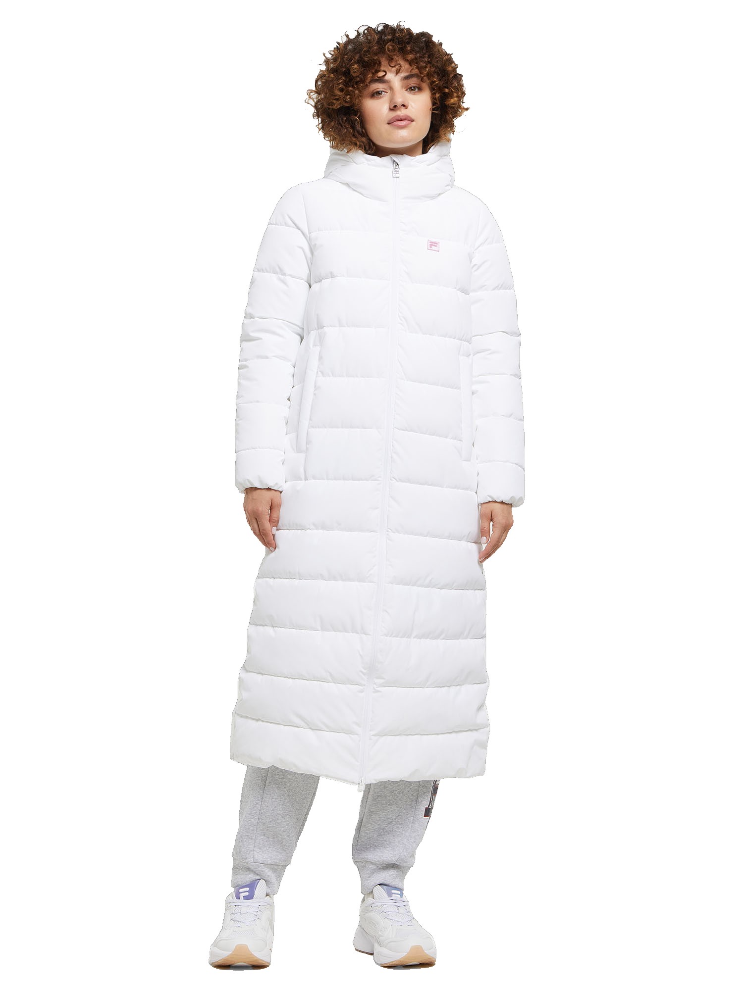 пальто женское fila 122971 белый