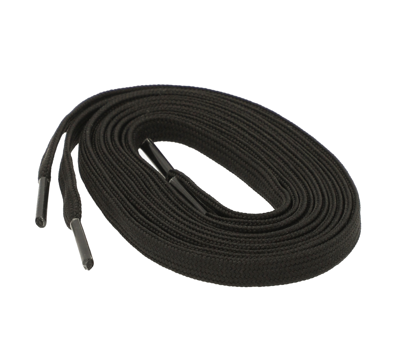 Шнурки Feet-N-Fit Shoe Lases Flat 90 см черный