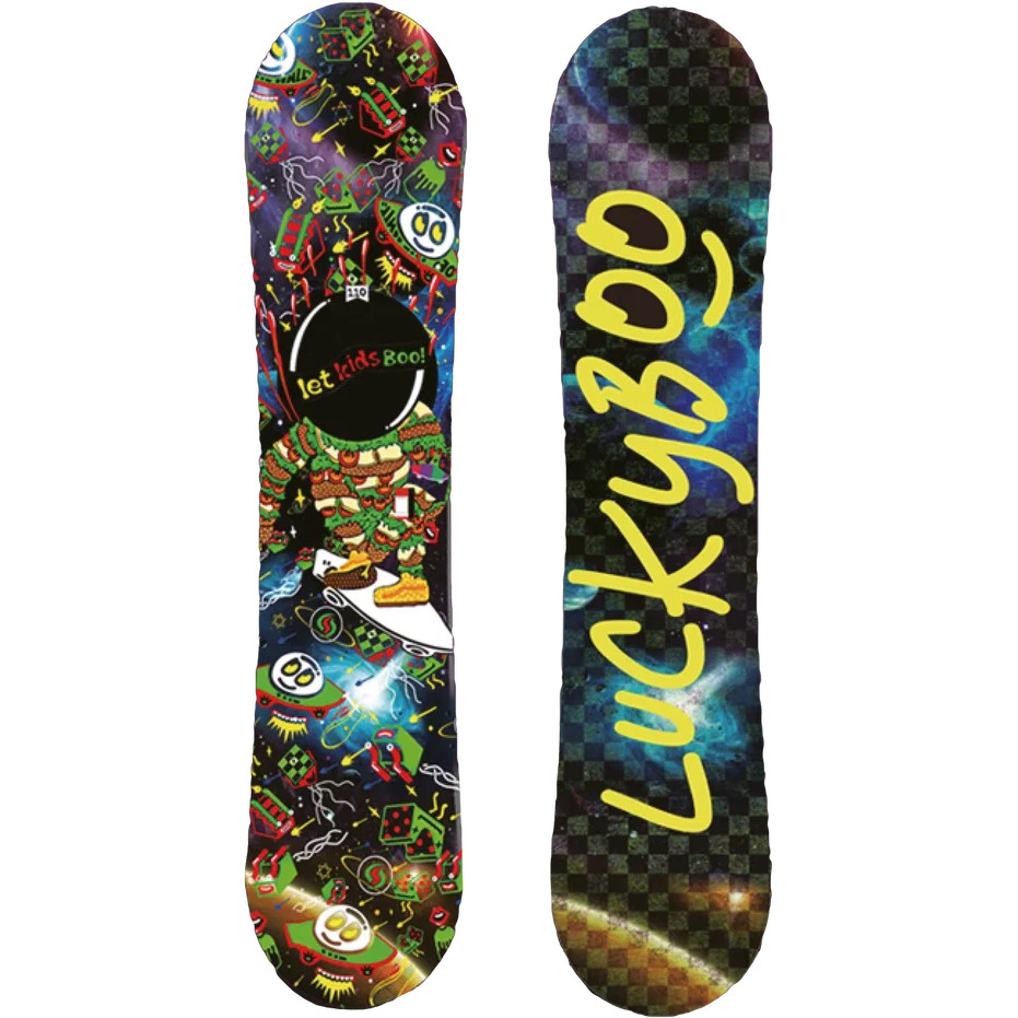 Сноуборд Luckyboo Newcomer (2026), черный/красный