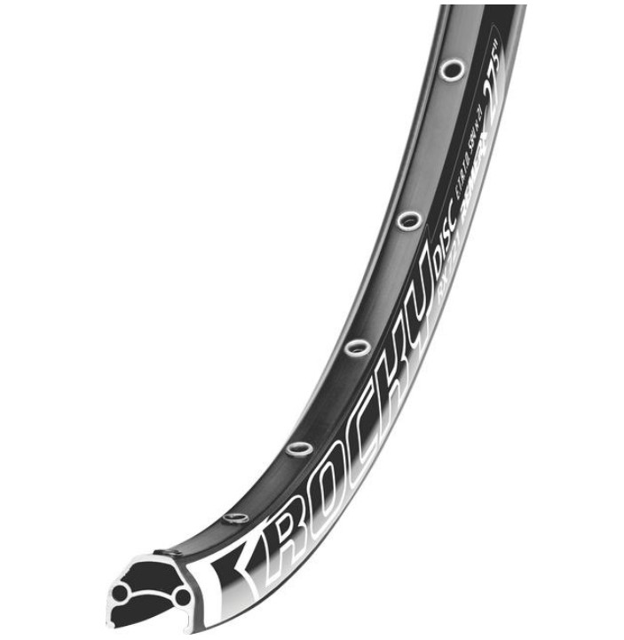 Обод 26” Remerx, “ROCKY DISK”, 559x22, 32 спицы, черный.