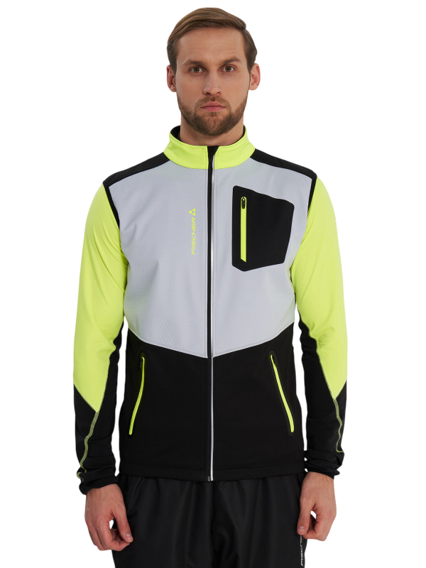 Жилет мужской Fischer Softshell Warm черный/серый