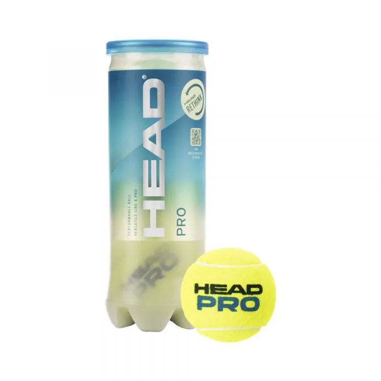 мяч для большого тенниса head pro - 6dz (1шт)