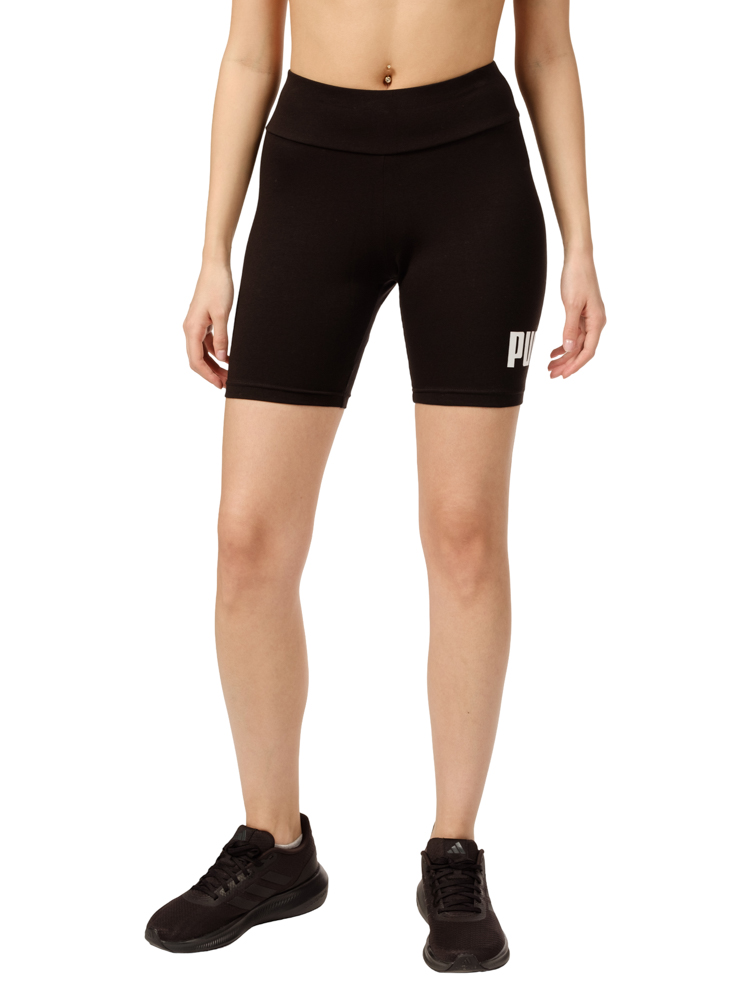 Шорты женские Puma ESS 7 Logo Short Leggings чёрный