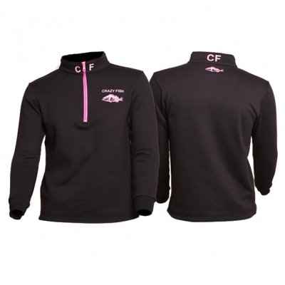 Джерси флисовый Crazy Fish cotton