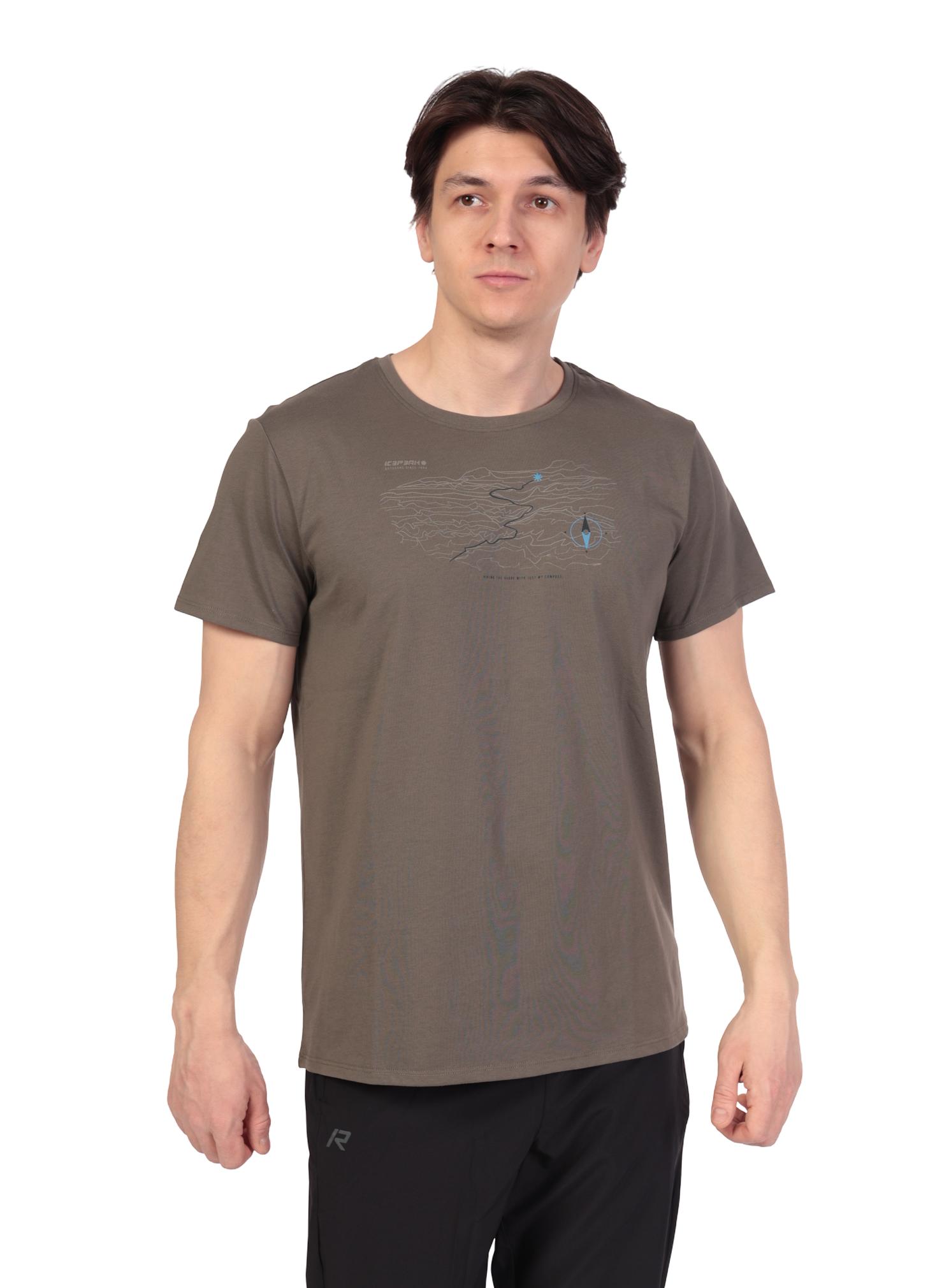 Футболка мужская Icepeak Beeville темно-cерый