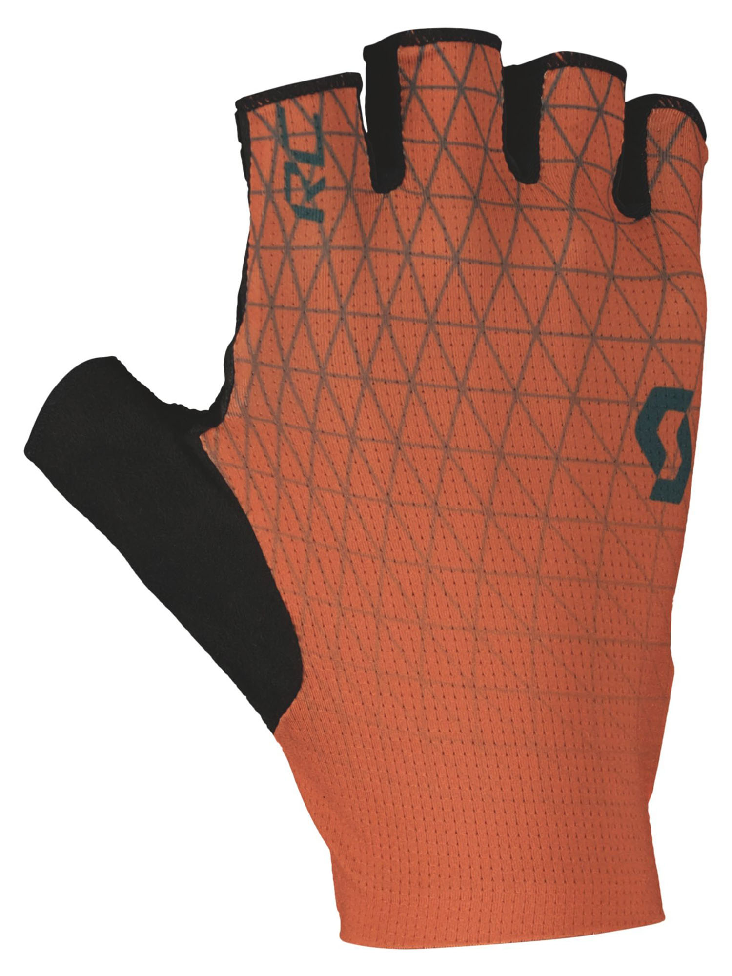 Перчатки Scott RC Pro короткие пальцы braze orange/aruba green