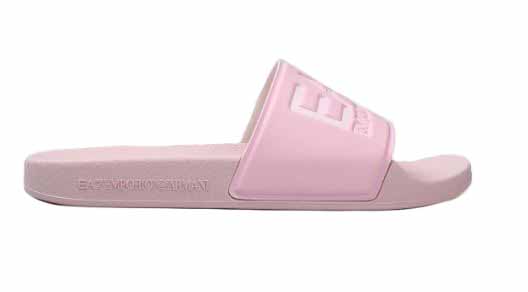 Сланцы женские EA7 Emporio Armani XCP001 mauve/white