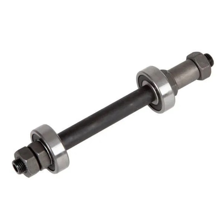 Ось с подшипниками для втулок SF A22R 32H 135мм, AXLE S45CC 3/8