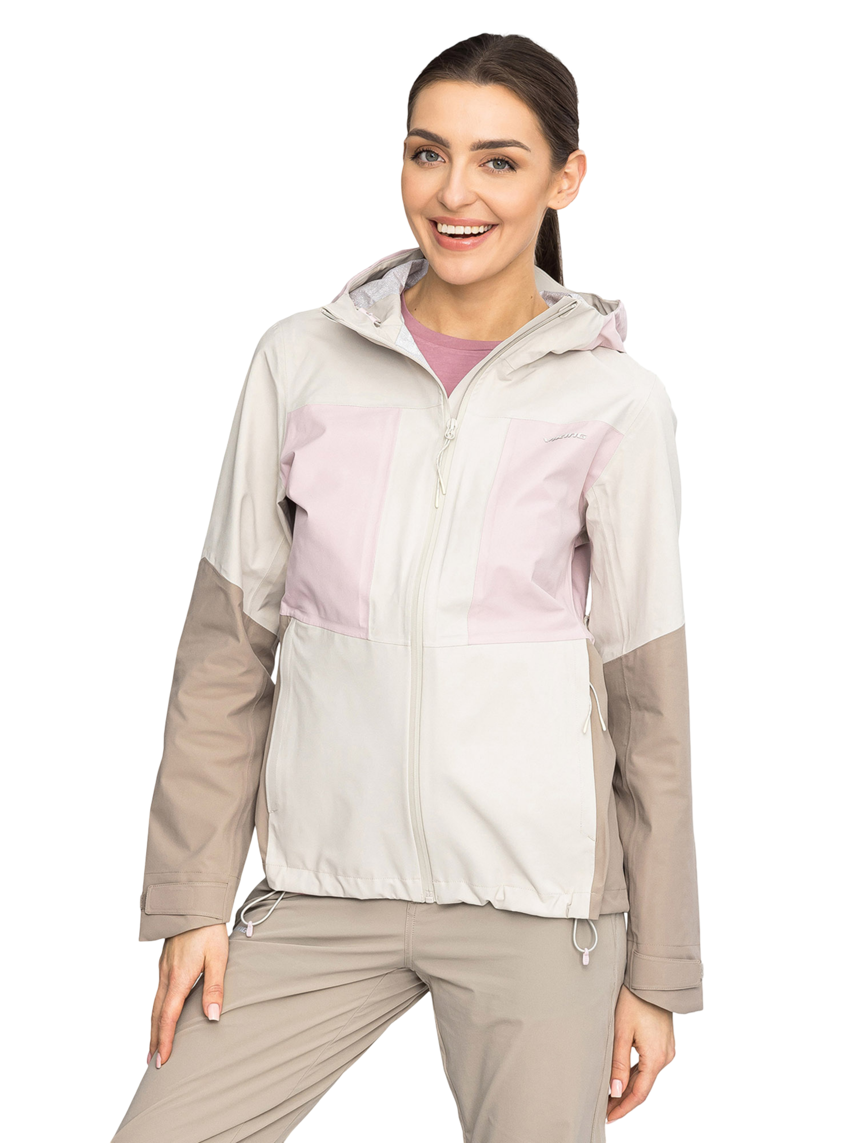 Куртка женская Viking Numani beige/light pink