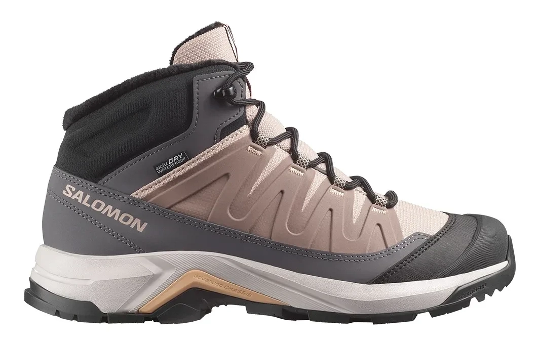 Ботинки женские Salomon X-Adventure Coldrush WP etherea/iron