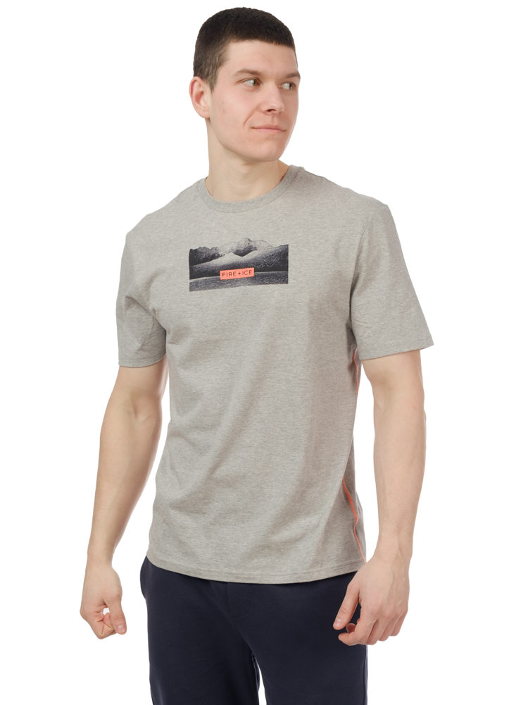 футболка мужская bogner f&i mick3 серый