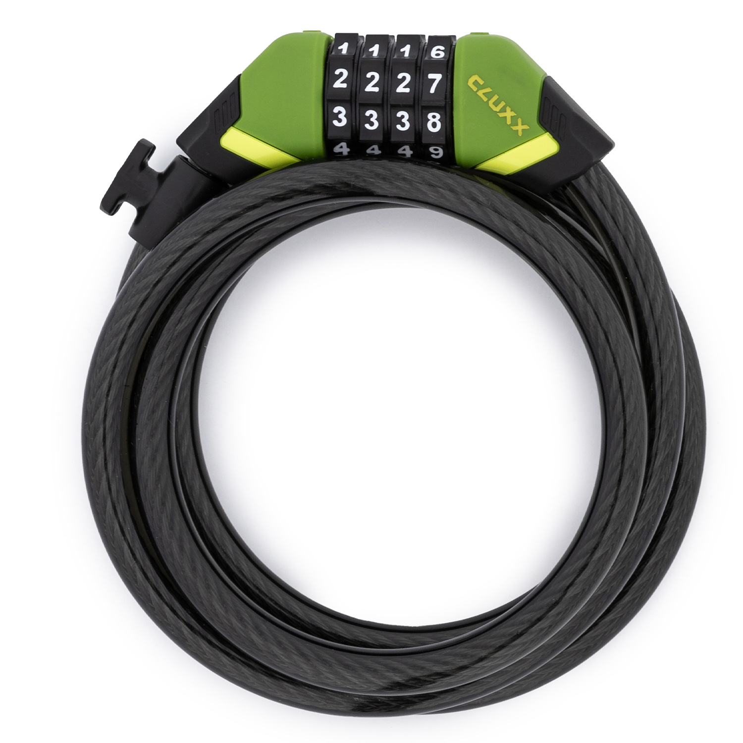 Замок Cluxx Gardia 1250C, зеленый/черный