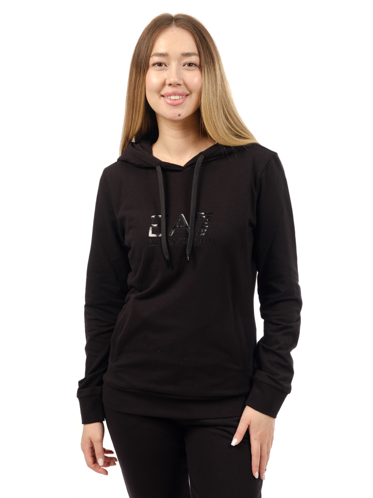 Толстовка женская EA7 Emporio Armani 8NTM36 black