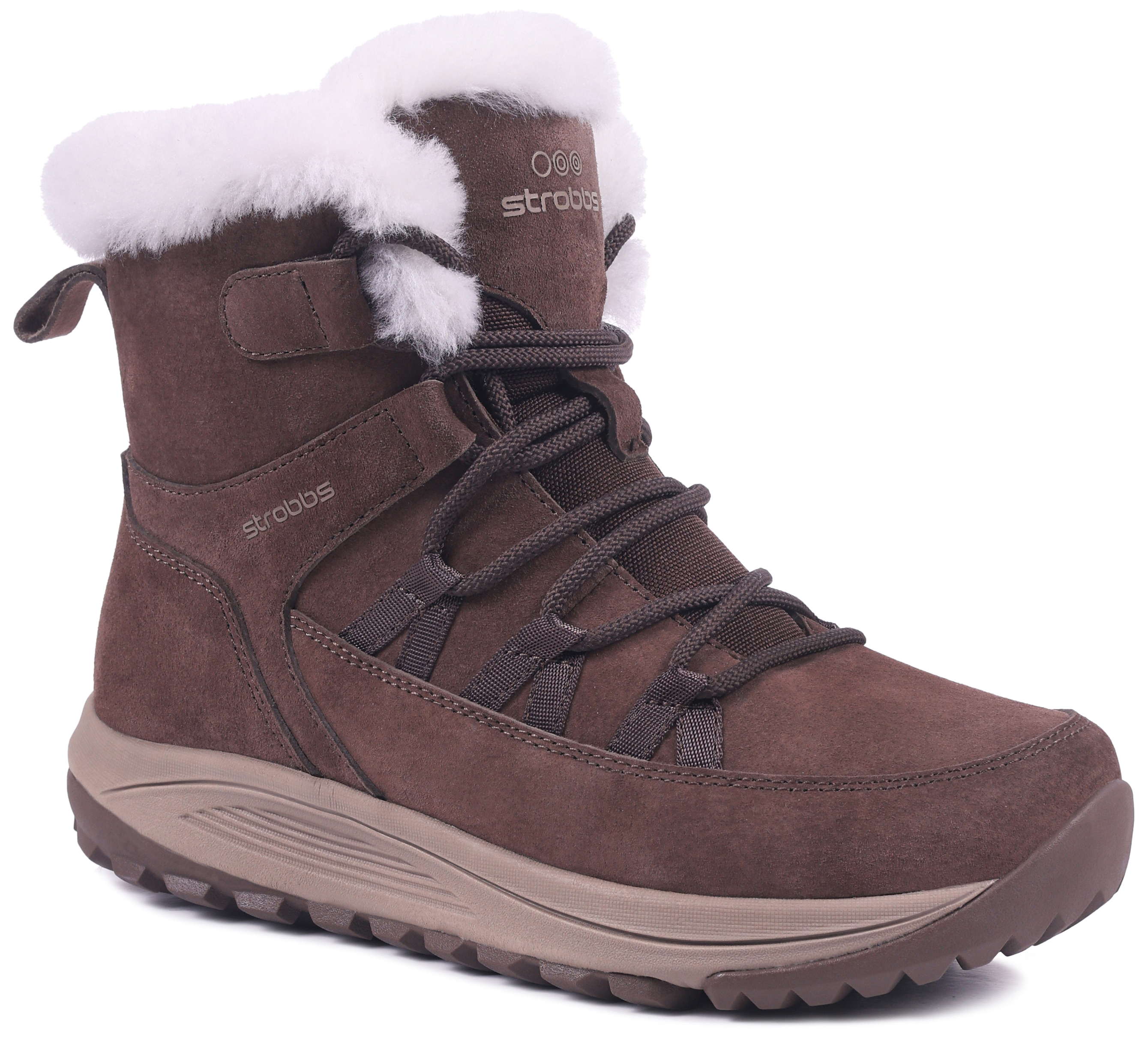 Ботинки женские Strobbs F8532-17 коричневый