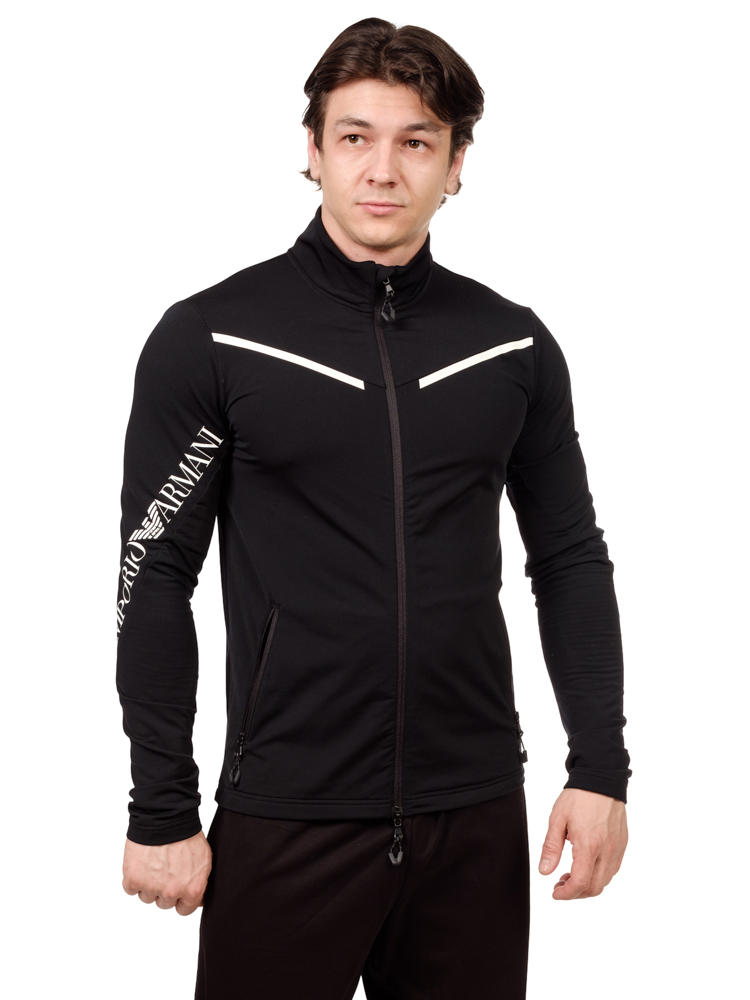Толстовка мужская EA7 Emporio Armani 6DPMC7 black