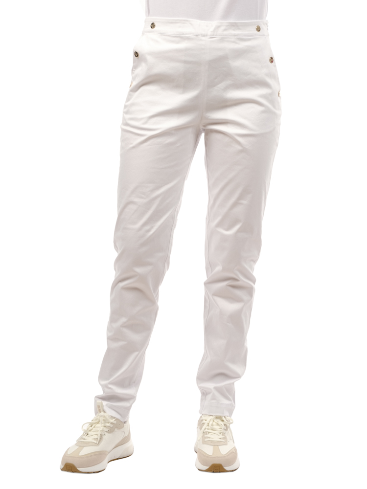 Брюки женские EA7 Emporio Armani 3DTP01 white