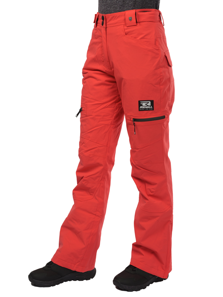 Брюки женские Rehall Nori-R hibiscus/red