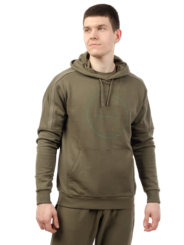 Толстовка мужская EA7 Emporio Armani 3DPM65 beetle