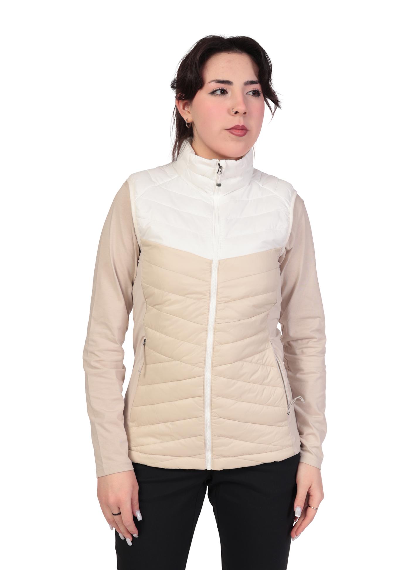 Жилет женский Columbia Powder Pass III Hybrid Vest бежевый