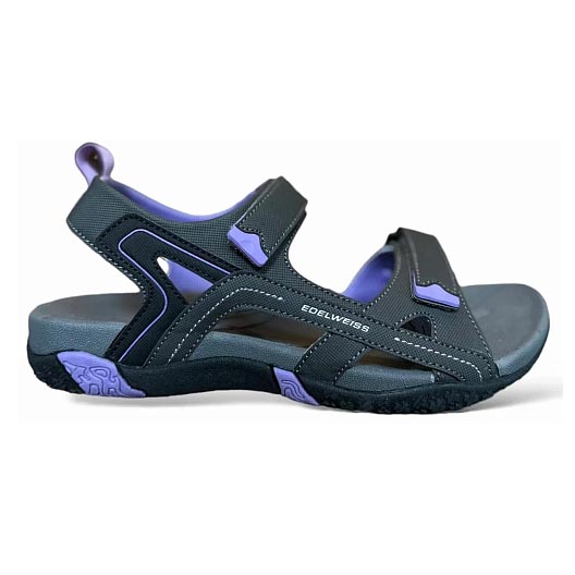 Сандалии женские Editex Edelweiss темно-серый