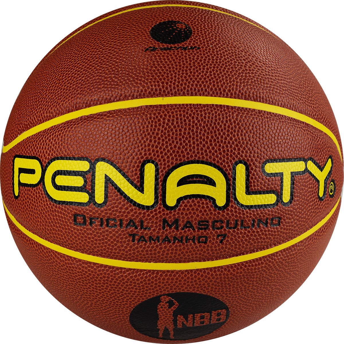 Мяч баскетбольный Penalty Bola Basquete 7.8 Crossover X, Fiba, микрофибра, р.7, оранжевый