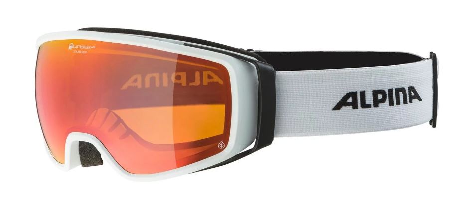 Очки Alpina Double Jack Q-Lite White Matt/Q-Lite Rainbow Sph. S2