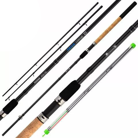 Удилище Condor Prion Feeder 3,3m тест 150гр carbon штекер